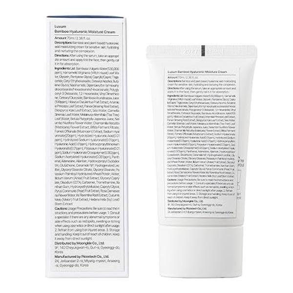 Bamboo Hyaluronic Moisture Cream (70ml)
