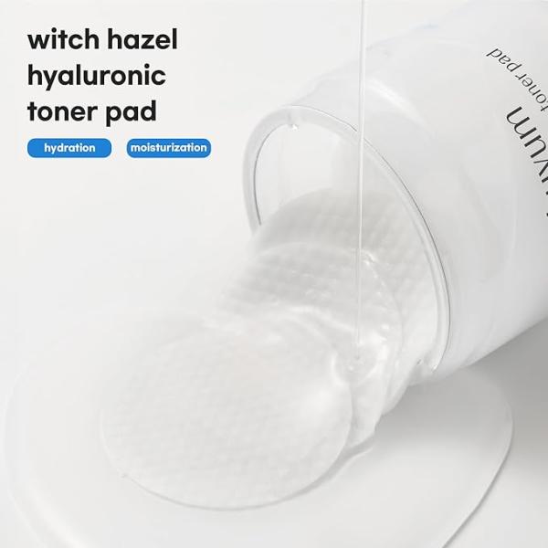Witch Hazel Hyaluronic Toner Pad (130ml)