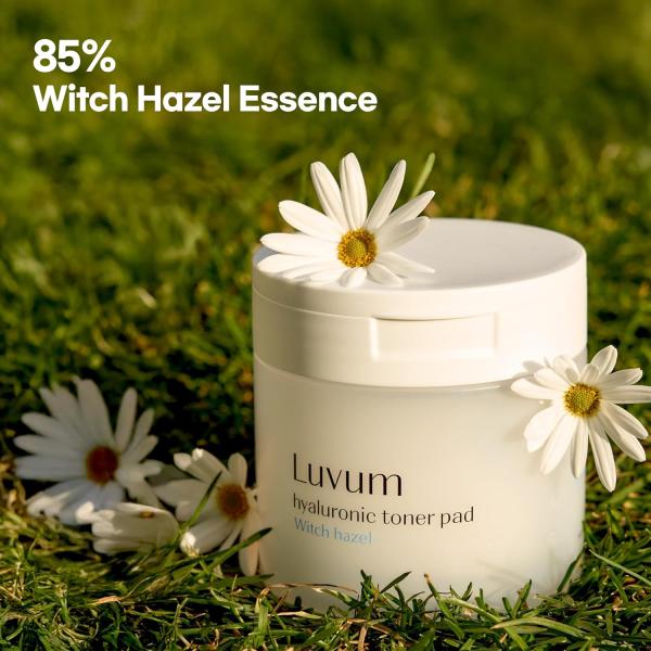 Witch Hazel Hyaluronic Toner Pad (130ml)
